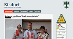 Desktop Screenshot of eisdorf.de
