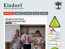 Tablet Screenshot of eisdorf.de